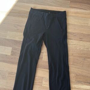 Kuhl women’s Classic Black Dress Pants. Stretchy and warm perfect for hiking.